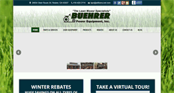 Desktop Screenshot of buehrerpowerequipment.com